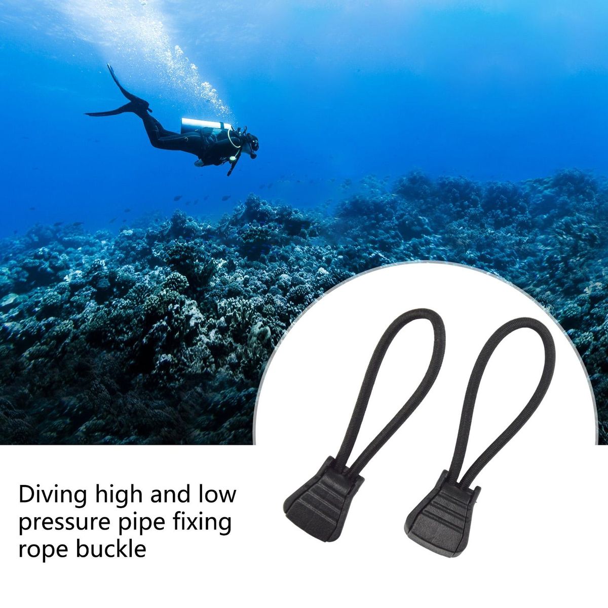2Pcs Rope Clip Holder Single Head Hook Rope