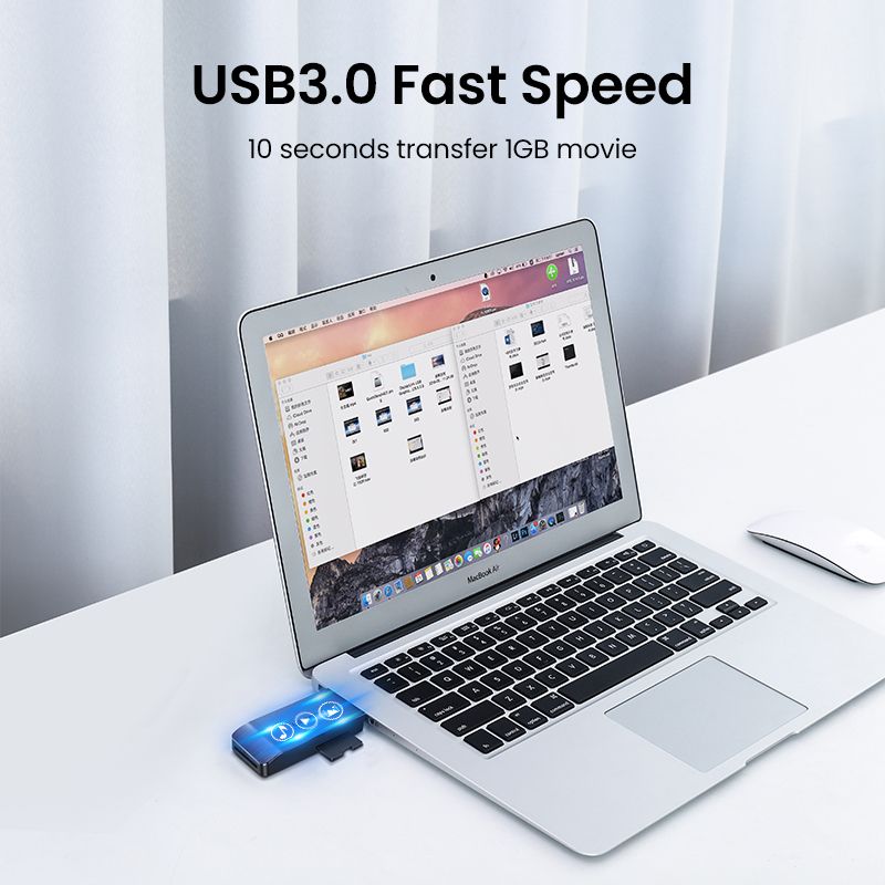 USB 3.0 Card Reader SD Micro SD TF CF MS Compact Flash Smart