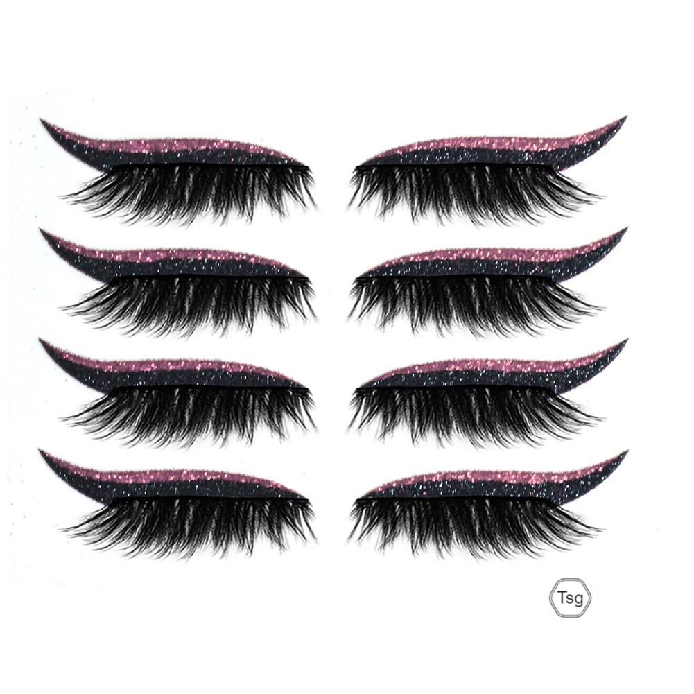 Waterproof Eyeliner Sticker Set Reusable Double Eyelid Line