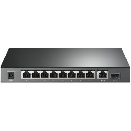 Tl-sg1210p 10-port Gigabit Desktop Switch With 8-port Poe+