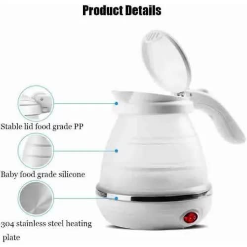 Foldable Kettle - 850W - 0.6L - BYSH-700