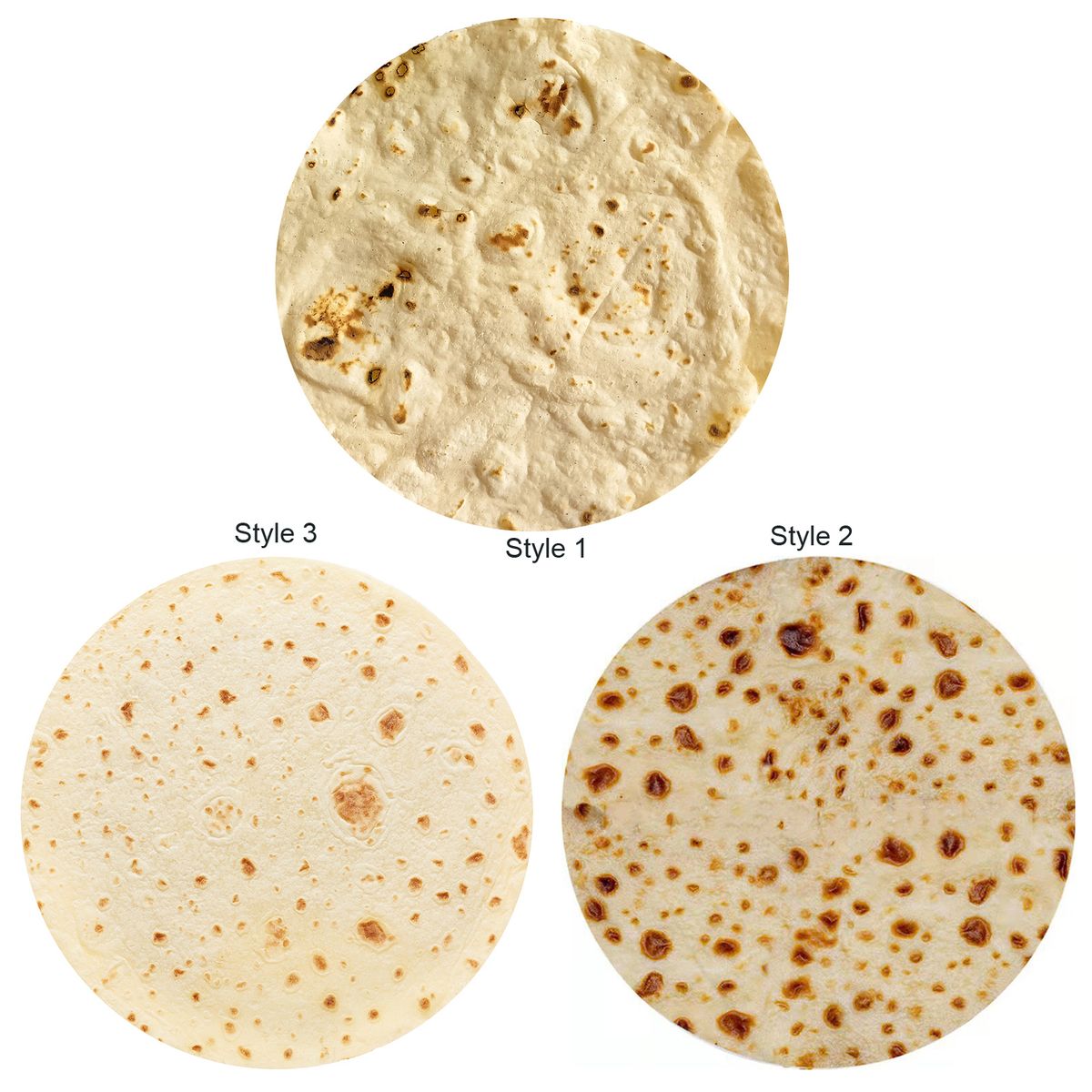 Burritos Tortilla Blanket Giant Round Beach Blanket Soft