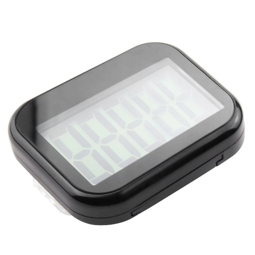 3D Walking Pedometer Step Counter With Removable Clip And