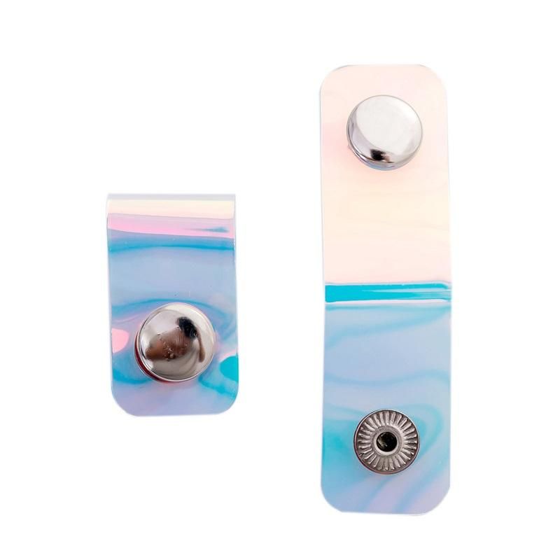5 Pcs/lot Travel Accessories Laser Transparent Cable Winder Earphone Protector USB Phone Holder Accessory Packe Organizers