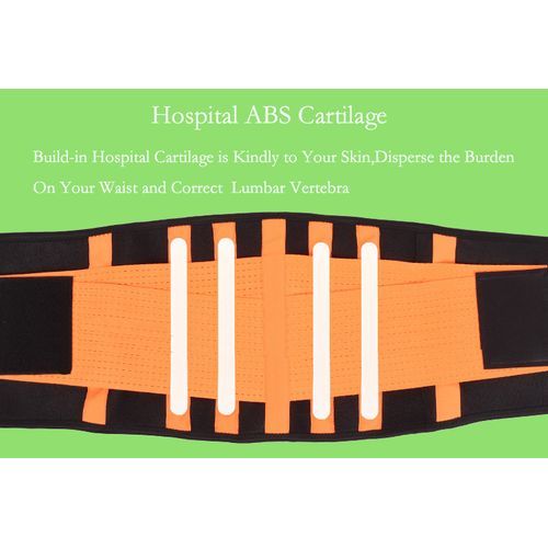 Unisex Adjustable Waist Support Lumbar Belt Back Collector