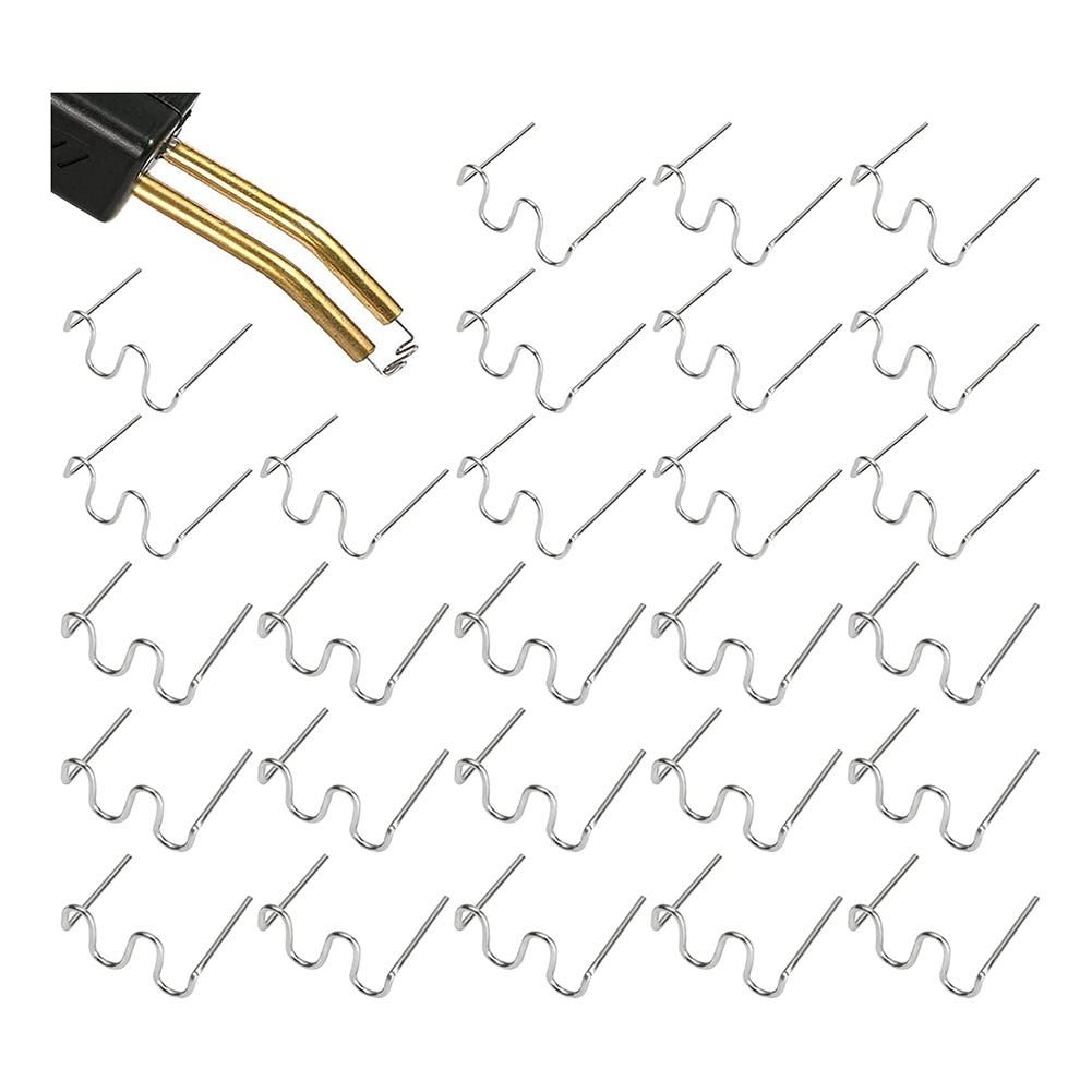 2000 PCS Plastic Welding Hot 08mm 06mm Plastic Welder Wave Shape Repair Kit for Plastic Welder Machine