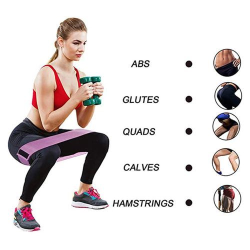 3pcs Resistance Bands For Legs And Booty