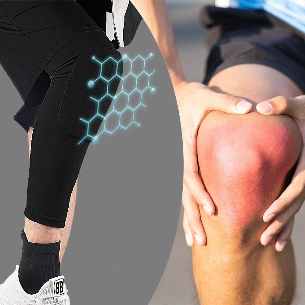 Knee Compression Sleeves Thick Sponge Sports Knee Pads Brace