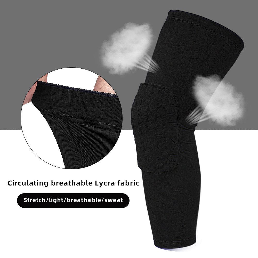 Knee Compression Sleeves Thick Sponge Sports Knee Pads Brace