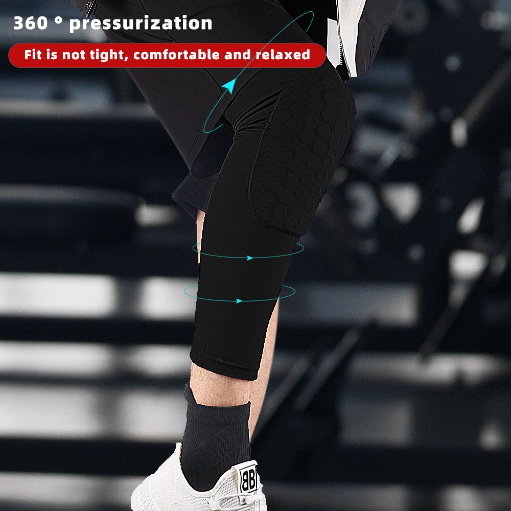 Knee Compression Sleeves Thick Sponge Sports Knee Pads Brace