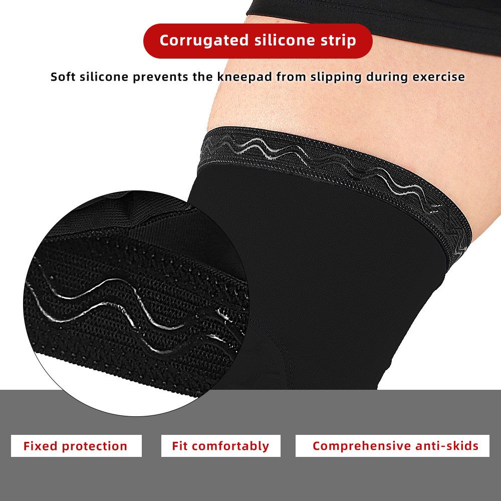 Knee Compression Sleeves Thick Sponge Sports Knee Pads Brace