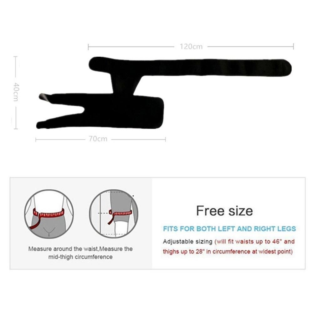 Thigh Compression Brace Sciatica Pain Relief Joints Groin Hip Protective Belt