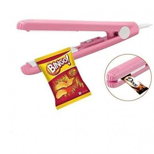 Electric Mini Nylon Bag Sealer/ Hair Straightner