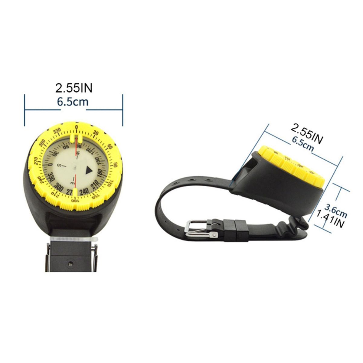 Scuba Diving Depth Max 50m With Wrist Strap Waterproof