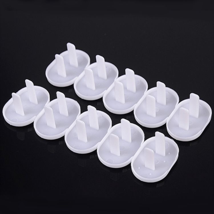 100 PCS 2 Hole Baby Electric Sockets Safety Protection Cover