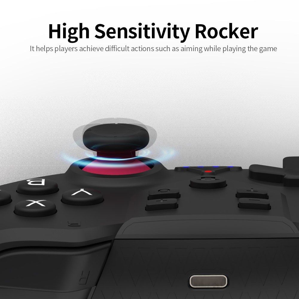 Wireless BT Gamepad With Double Motor Vibration Function
