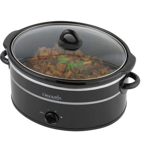 6.5L Slow Cooker - Black