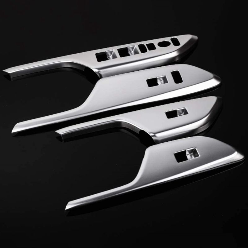 Car ABS Armrest Inner Door Window Glass Switch Panel Cover