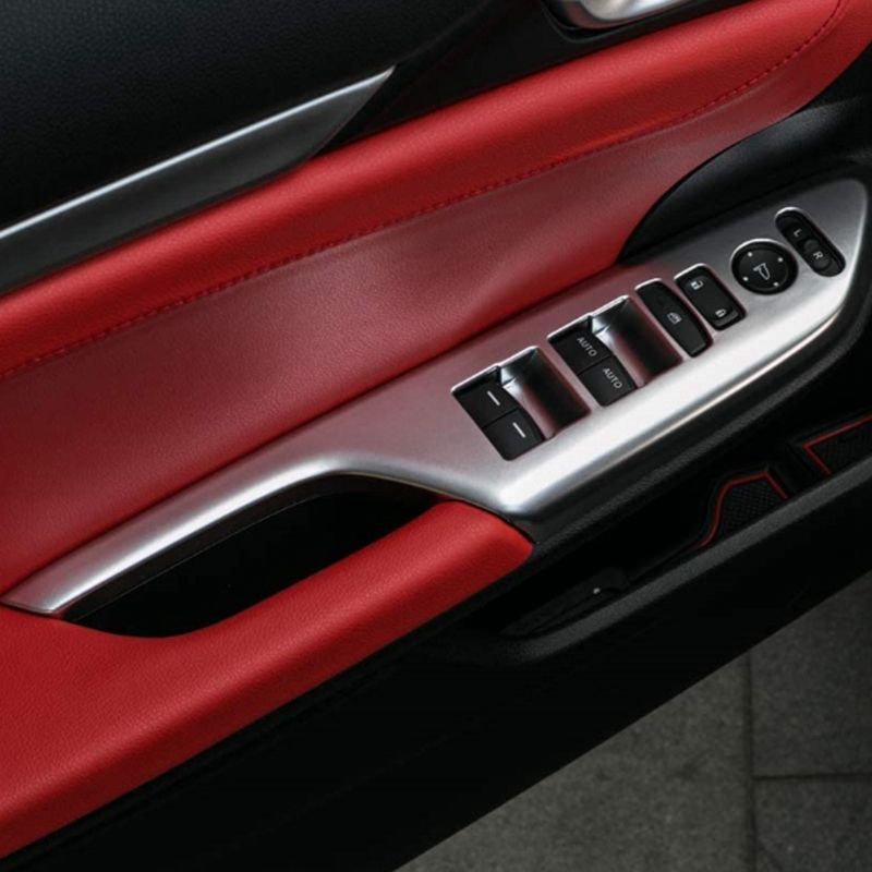 Car ABS Armrest Inner Door Window Glass Switch Panel Cover
