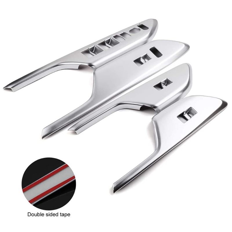 Car ABS Armrest Inner Door Window Glass Switch Panel Cover