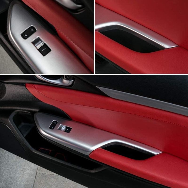 Car ABS Armrest Inner Door Window Glass Switch Panel Cover