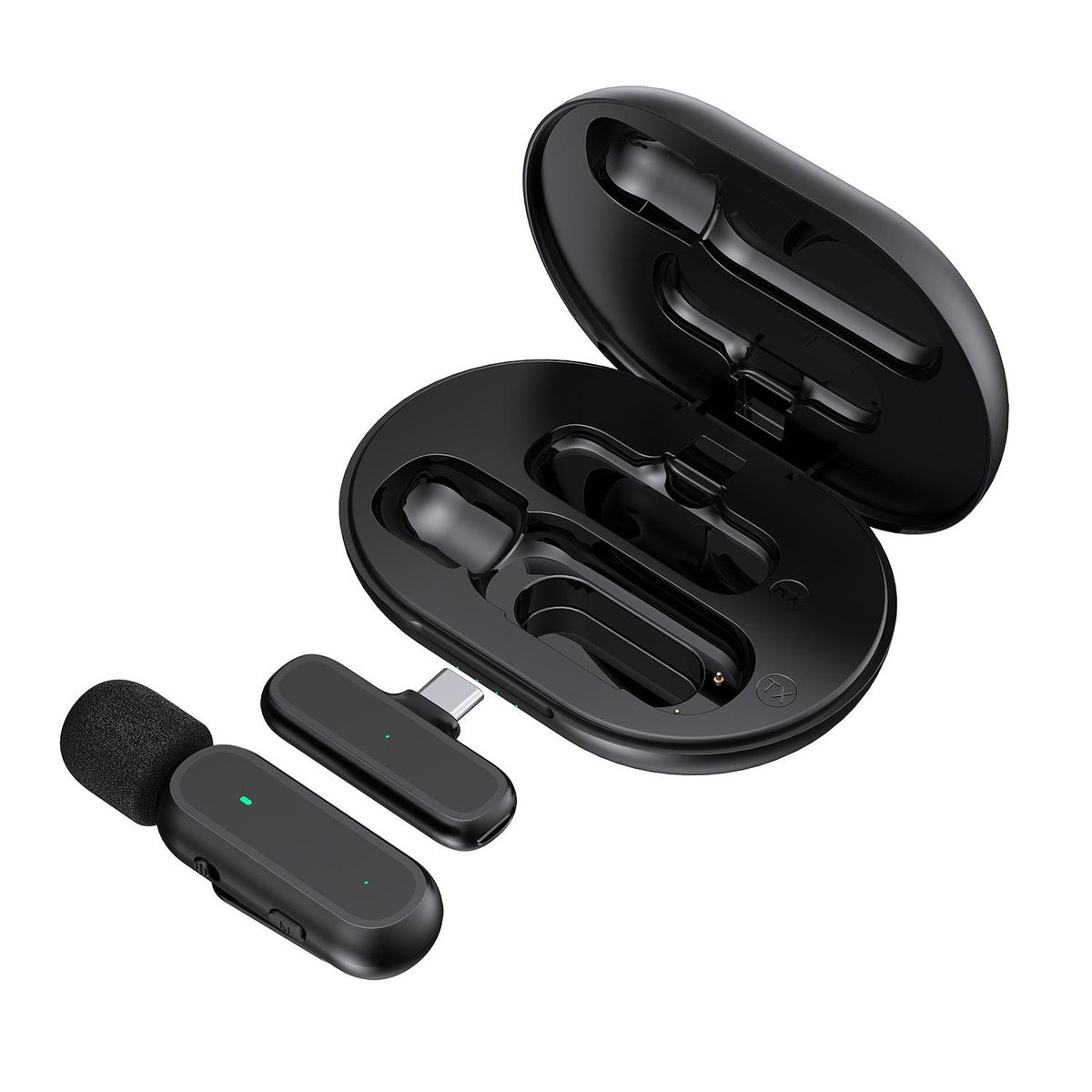 Wireless Lavalier Microphone Professional Bluetooth Mic For Android iPhone IOS Phone Audio TikTok Youtube Vlog Video Recording