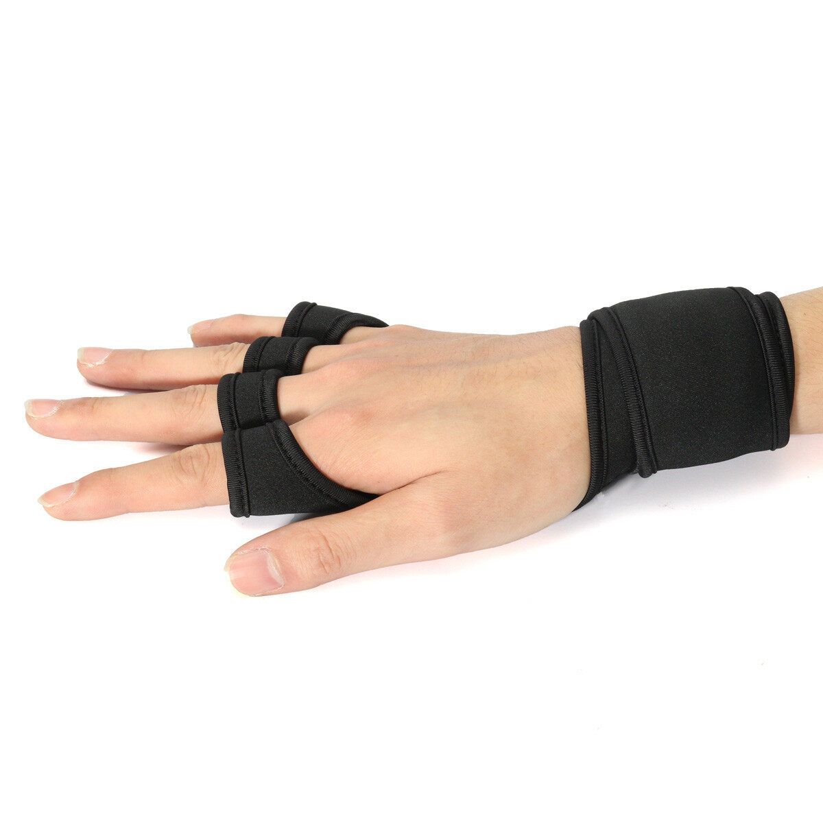 L Fitness Weight Lifting Gym Workout Sport Exercise Training Wrist Wrap L