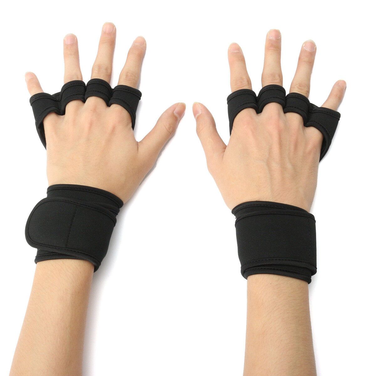 L Fitness Weight Lifting Gym Workout Sport Exercise Training Wrist Wrap L