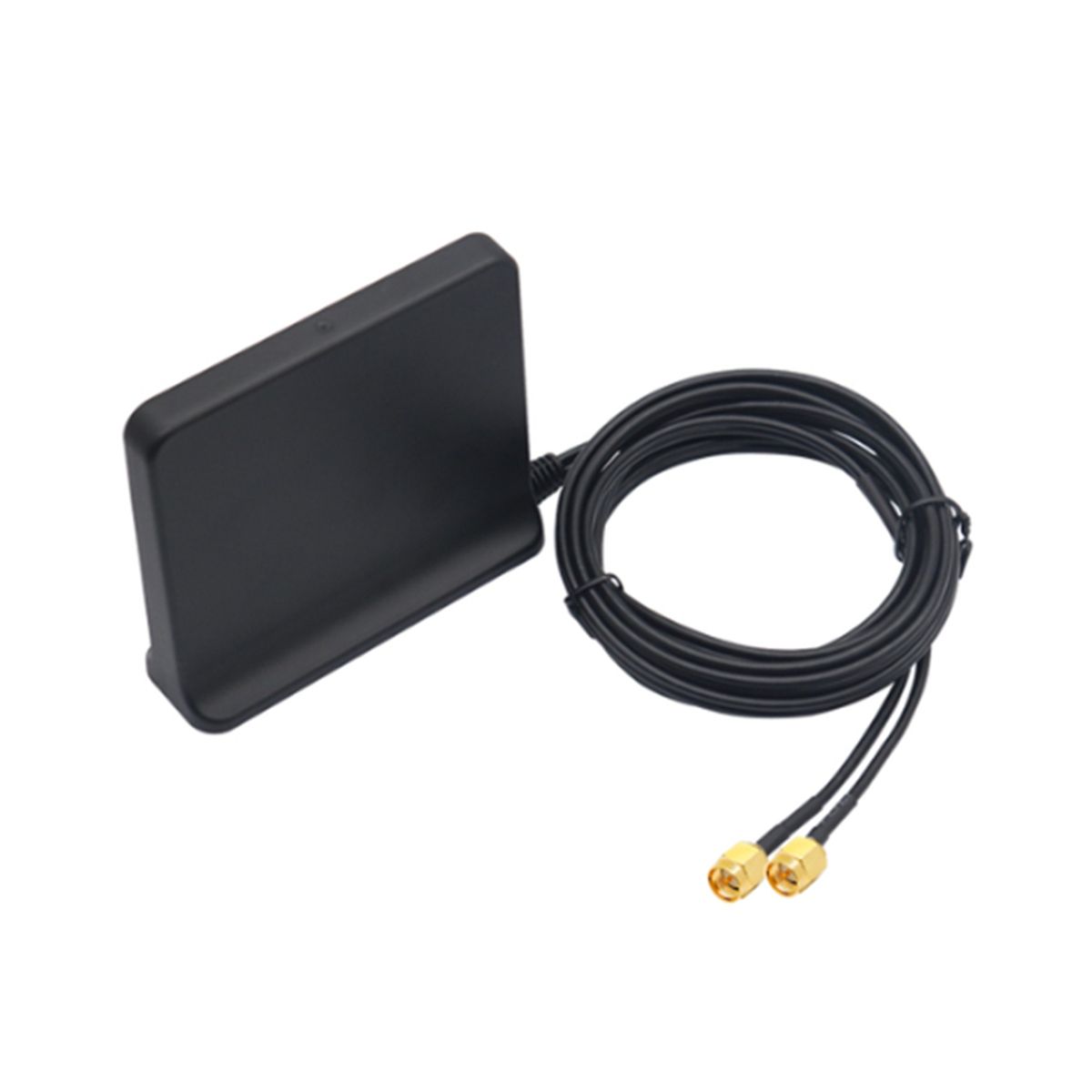 Signal Boost 5G 4G LTE 3G GSM Mimo Aerial High Gain 12Dbi 600-6000Mhz External Omni WiFi AntennaBlack SMA Male