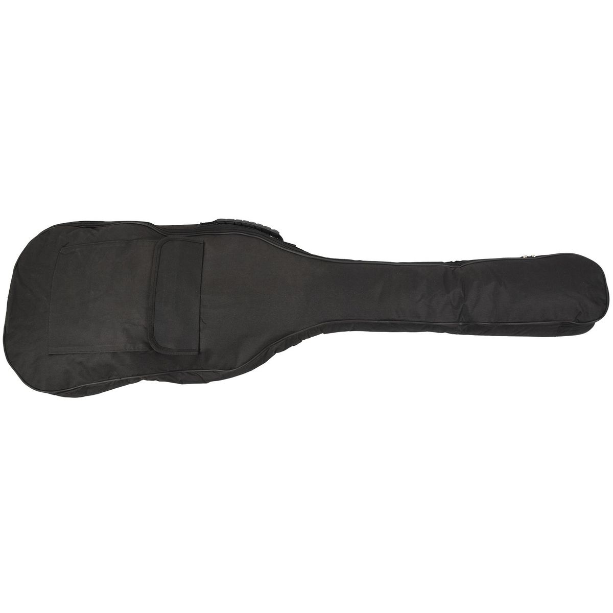 Black Waterproof Double Straps Bass Backpack Gig Bag Case for Electric Bass Guitar 5mm Thickness Sponge Padded