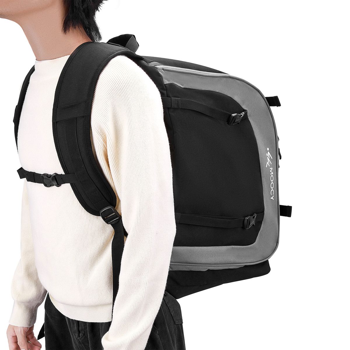 Large Capacity Ski Boot Bag 65L Ski Boot Travel Backpack