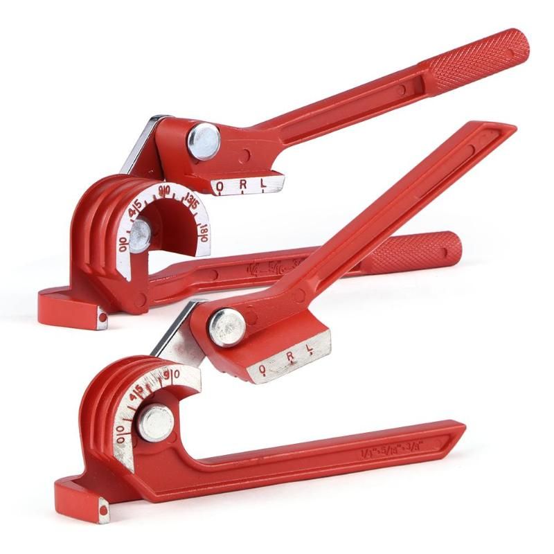 6mm/8mm/10mm Pipe Bending Tool Heavy Duty Tube Bender Aluminum Alloy Tubing Bender Br
