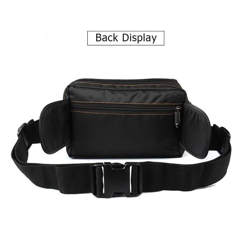 Men Waist Pack Water-resistant Hiking Cycling Bag