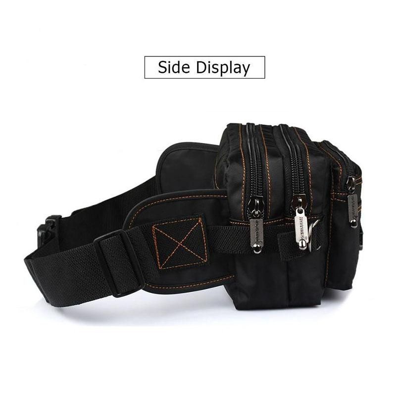 Men Waist Pack Water-resistant Hiking Cycling Bag