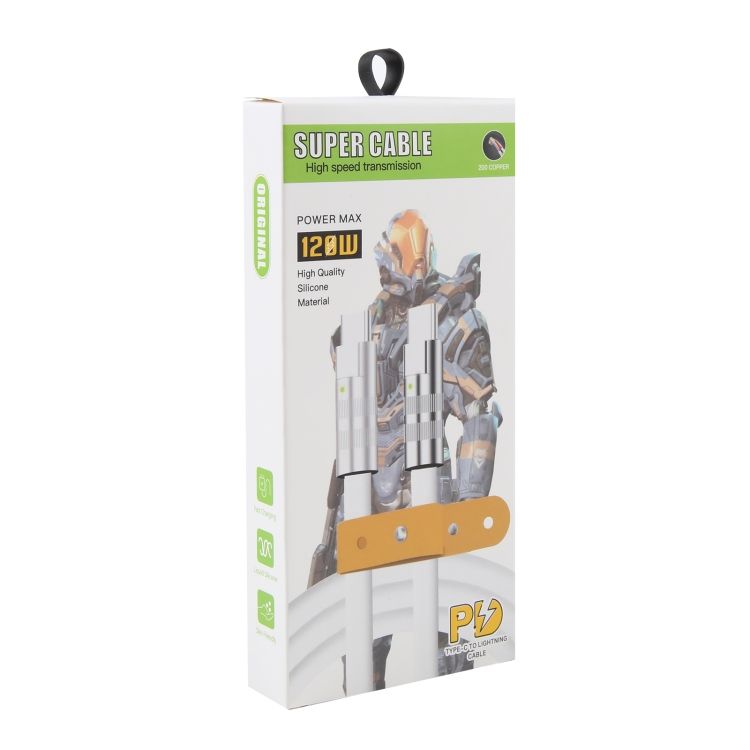 120W Type-C To Type-C Fast Charging Data Cable, Length: 1.2m