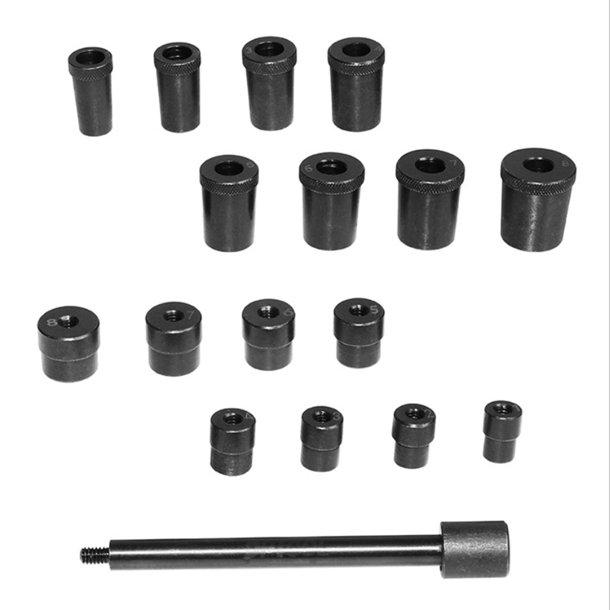 17PCS Universal Coupling Clutch Centering Tools Car Clutch