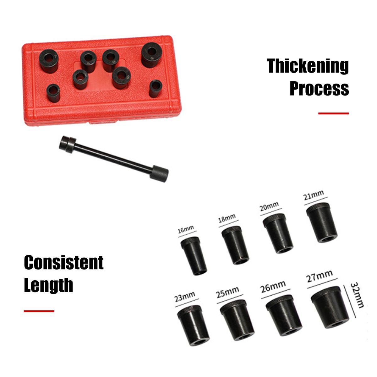17PCS Universal Coupling Clutch Centering Tools Car Clutch