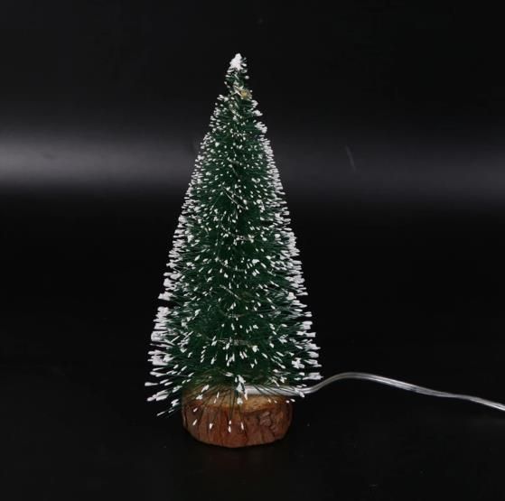 LED Light Pine Needle Desktop Decorative Christmas Tree
