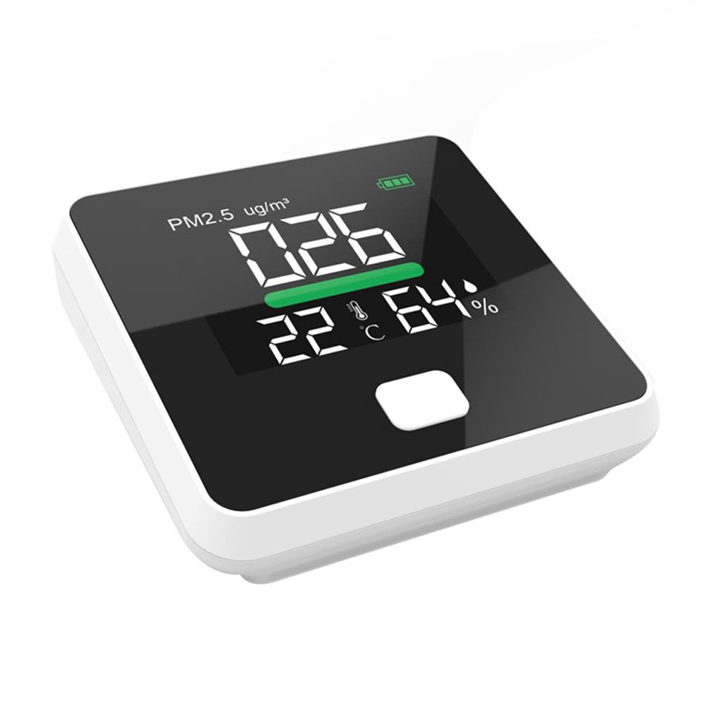 3 In 1 Air Quality Monitor Dust PM2.5 Temperature Humidity