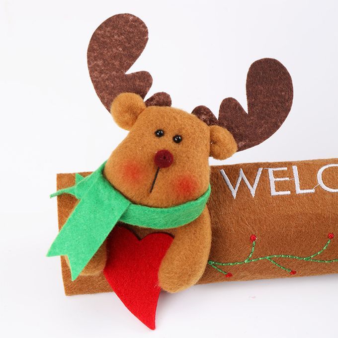 Christmas Refrigerator Door Handle Covers Kitchen Appliance