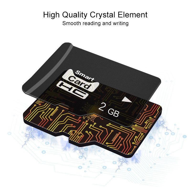 Eekoo 2GB CLASS 4 TF(Micro SD) Memory Card