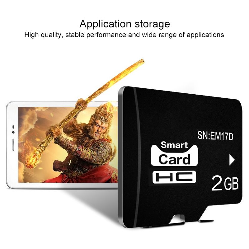 Eekoo 2GB CLASS 4 TF(Micro SD) Memory Card