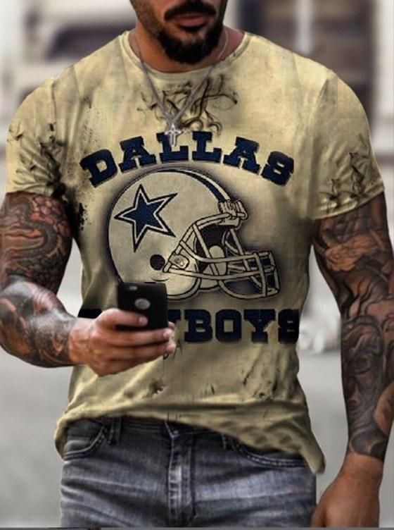 2021 summer European and American new fashion casual digital printing round neck short-sleeved T-shirt men SDY94 XXL