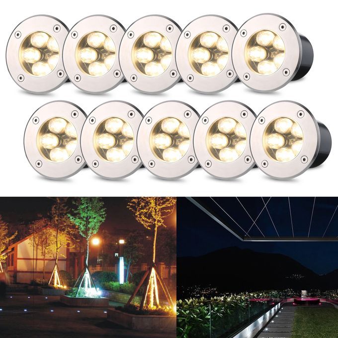 Tomshine 5W AC/DC 12V LED Underground Light Lamp 550LM