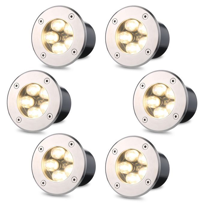 Tomshine 5W AC/DC 12V LED Underground Light Lamp 550LM