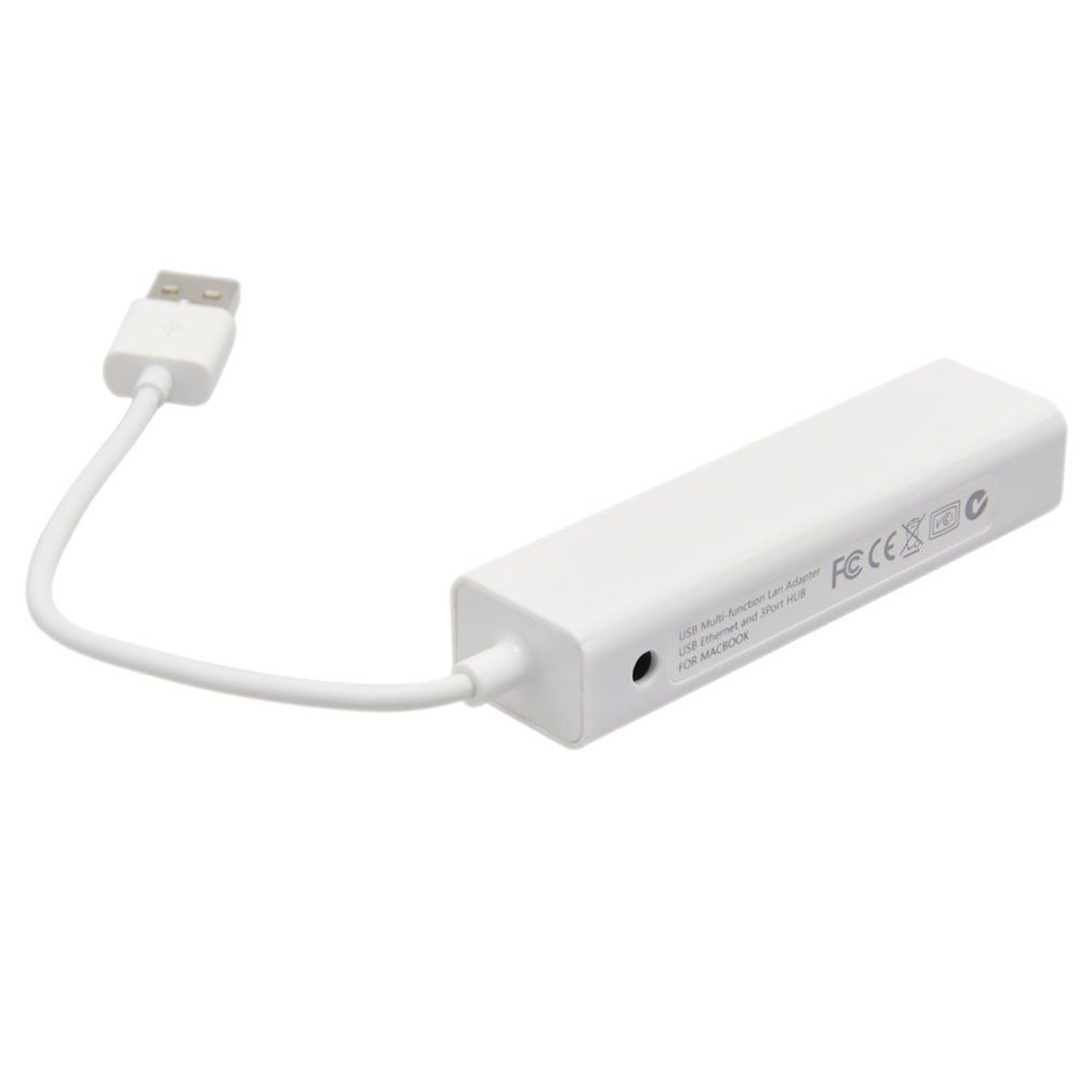 Professional USB To RJ45 3 Ports USB 2.0 Ethernet RJ45