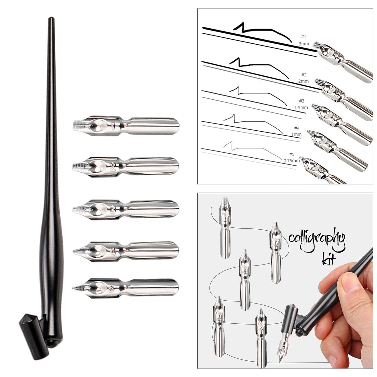 Professional Comic Pen Illustrators Manga Dip Nib Drawing Art Supplies