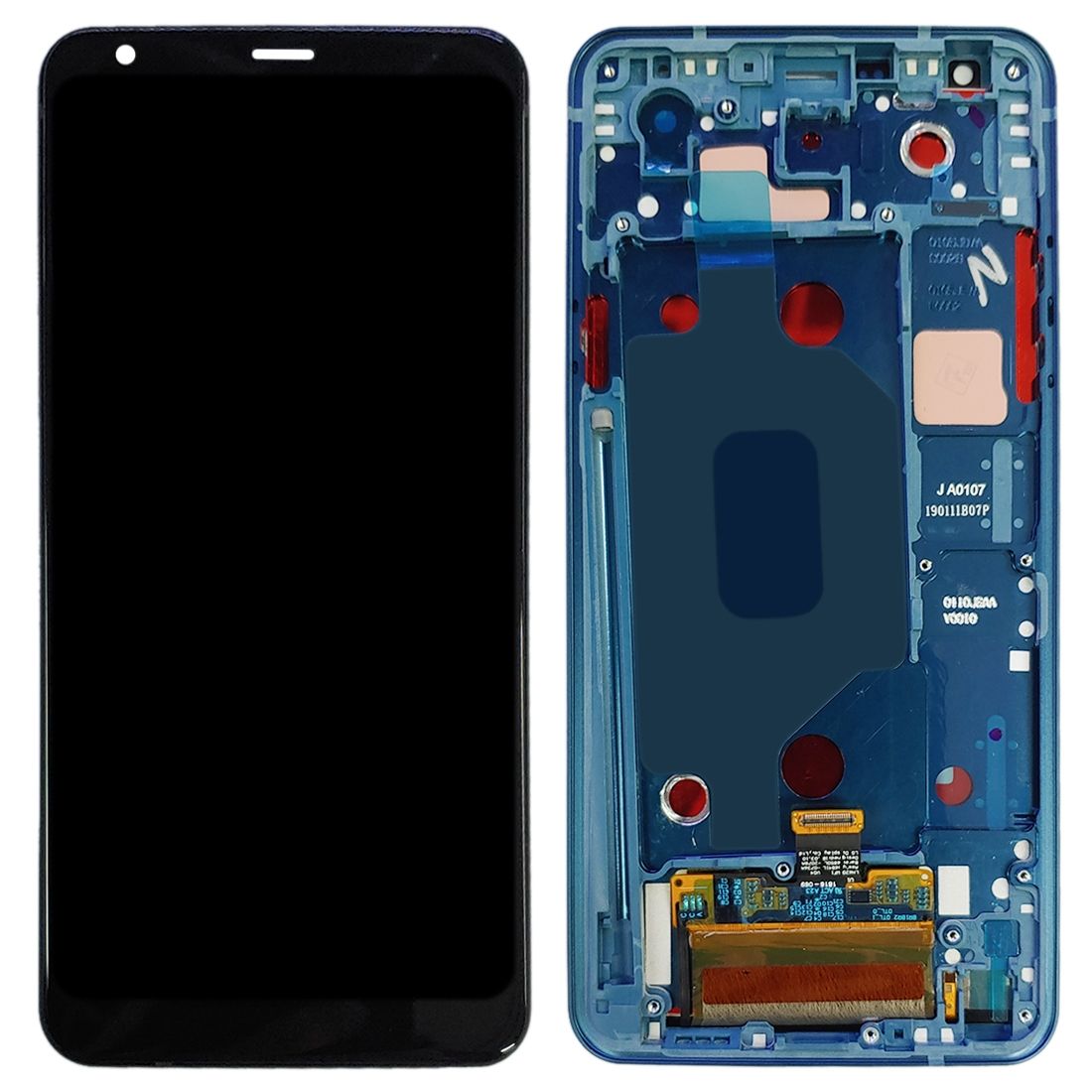 LCD Screen And Digitizer Fullembly With Frame For LG Stylo 4 / Q Stylo 4 / Q710 / Q710MS / Q710CS(Blue)