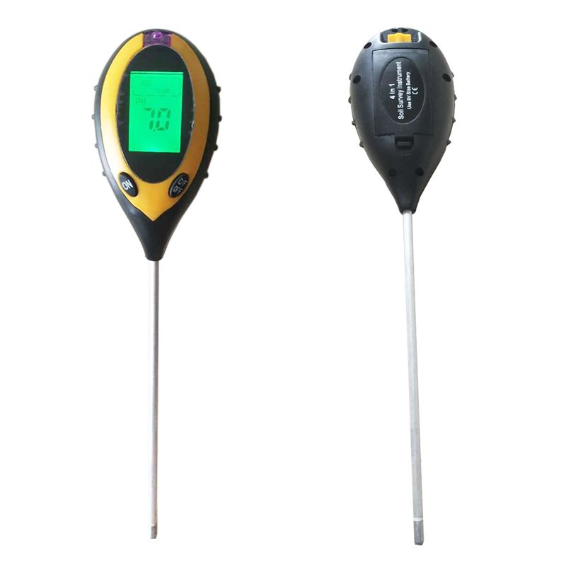 Soil Nutrient Tester LCD Soil PH Meter Moisture Meter