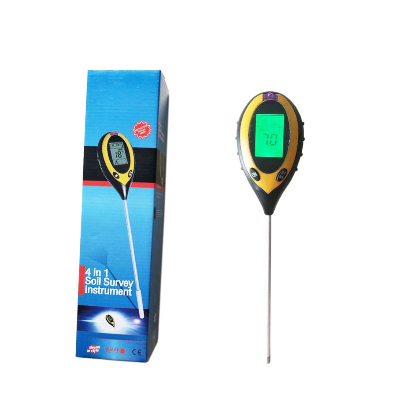 Soil Nutrient Tester LCD Soil PH Meter Moisture Meter